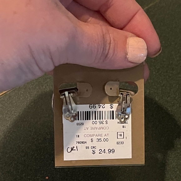 COPY - Red Jasper Sterling Silver Earrings - Picture 2 of 2